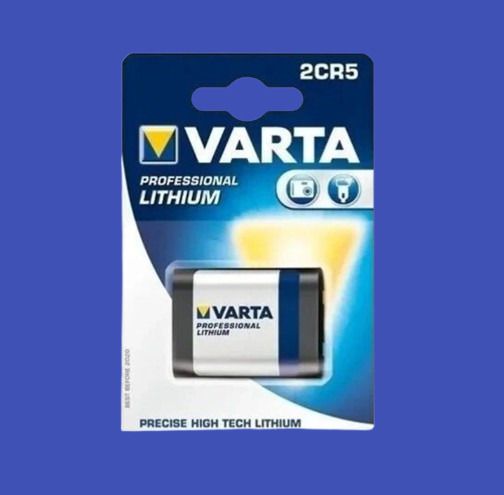 professional 2cr5 6v lithium – pack of 1 battery