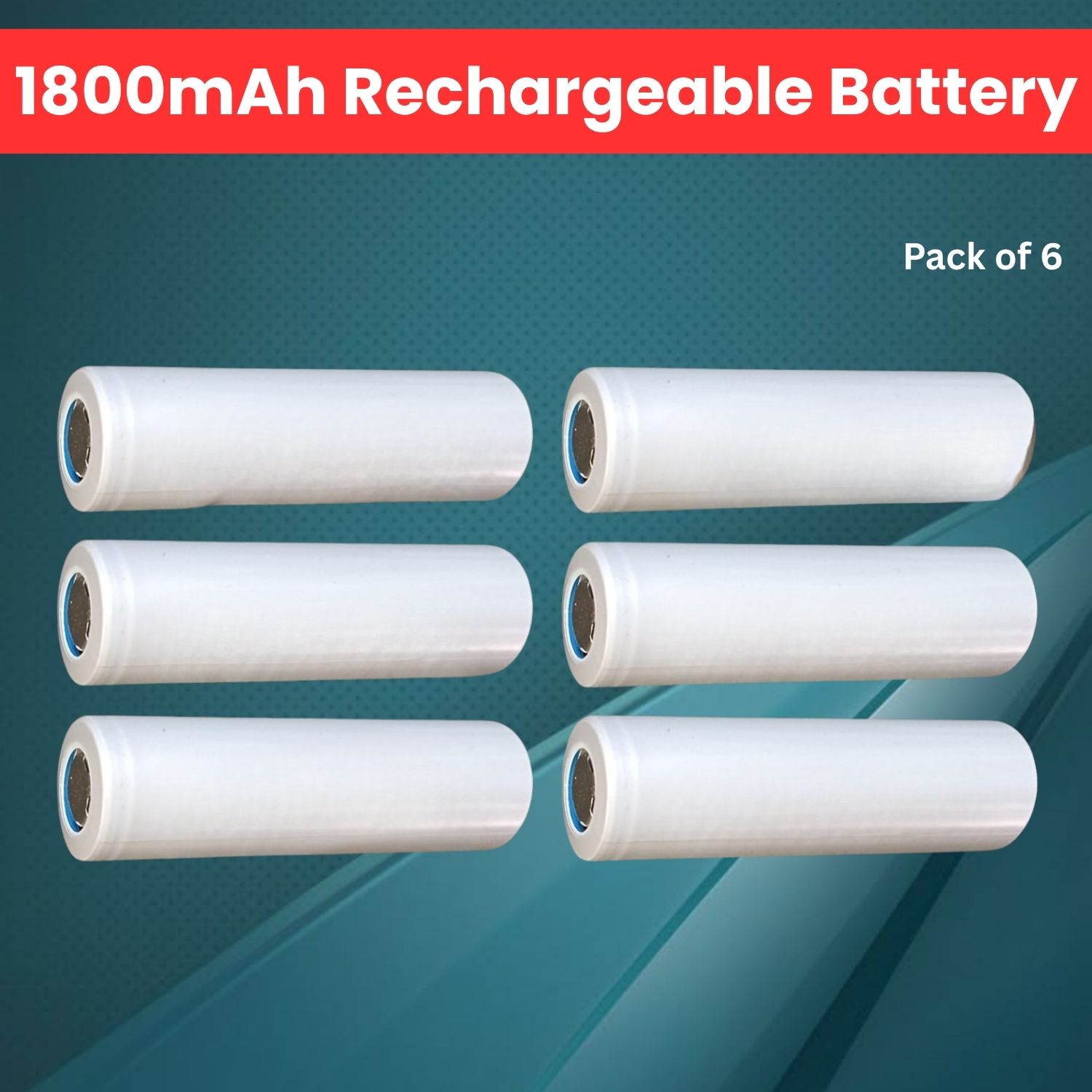 clairbell 1800mAh Rechargeable Lithium-ion , High Backup Power Cells for TorchSE338 Battery-picture-9
