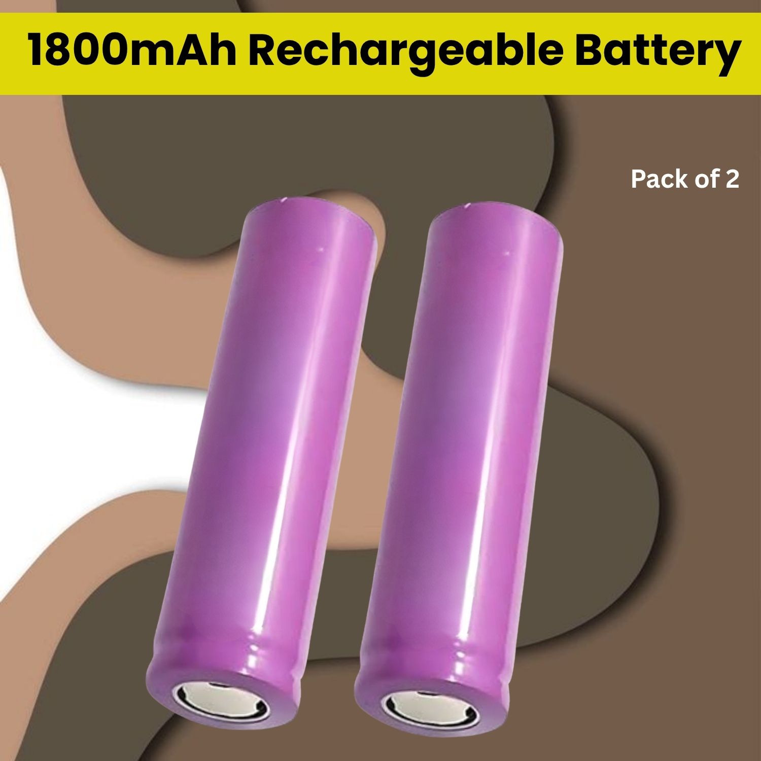 clairbell 1800mAh Rechargeable Lithium-ion , High Backup Power Cells for TorchRB259 Battery-picture-39