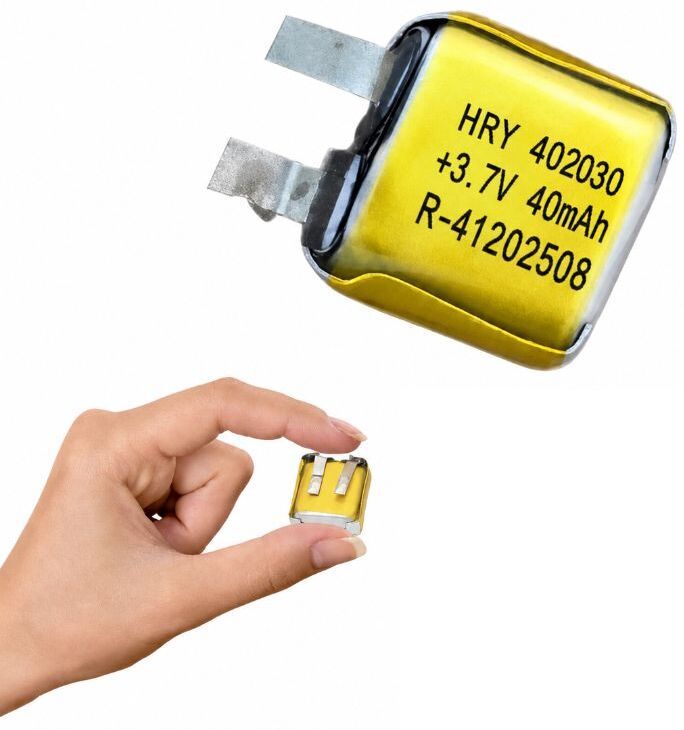 i-birds enterprises Mini 3.7V high quality 40 mAh Rechargeable Lipo for earphone, buds etc. Battery-picture-34