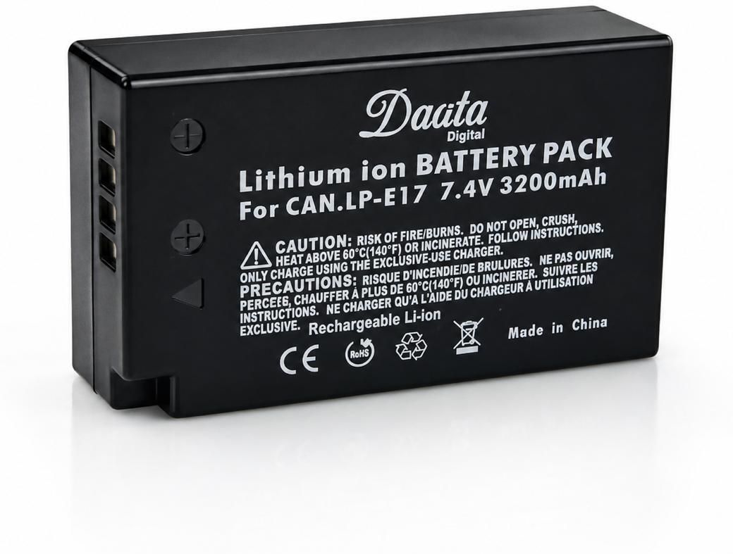daata LPE -17 camera battery 3200 Mah Battery-picture-10