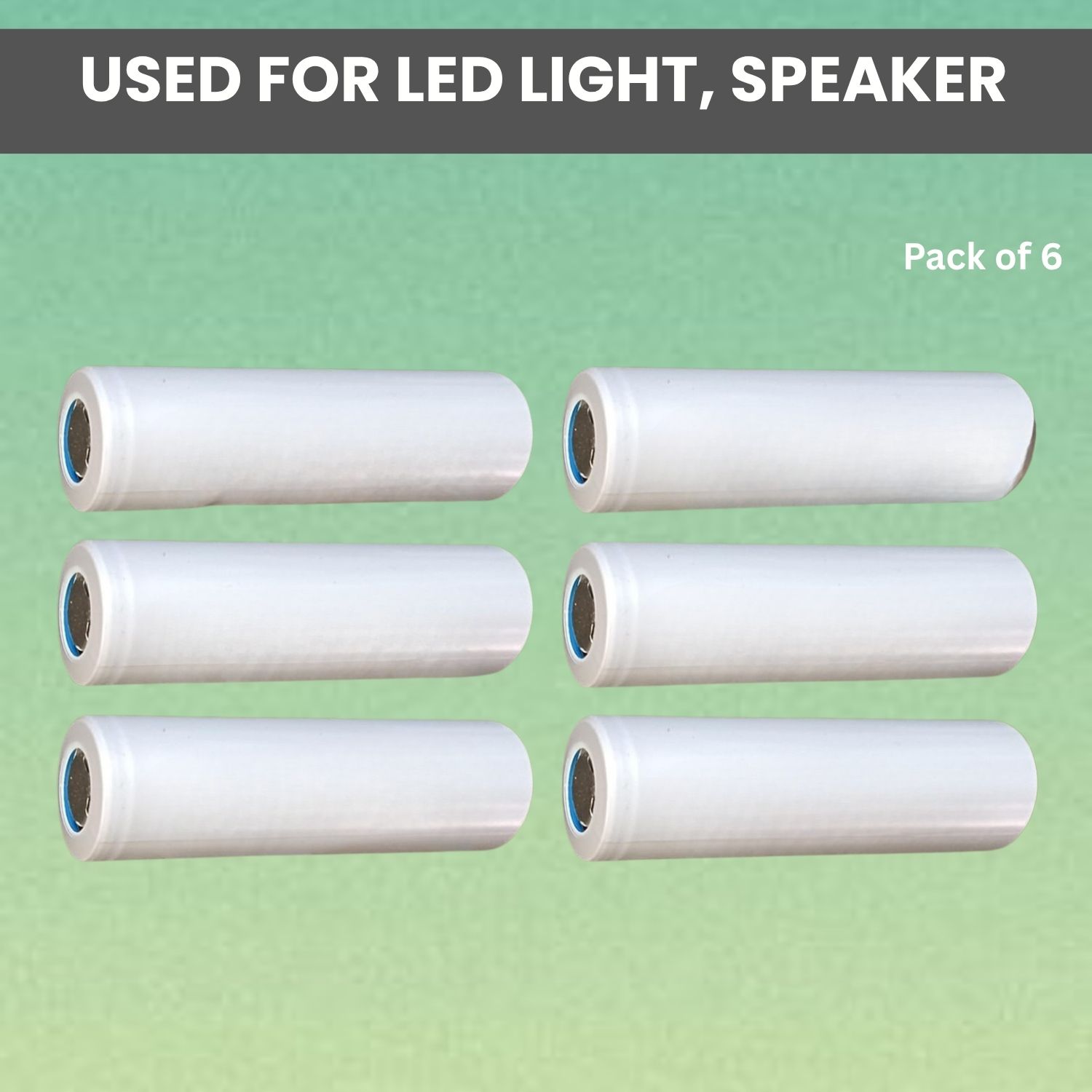 clairbell 1800mAh Rechargeable Lithium-ion , High Backup Power Cells for TorchFE456 Battery-picture-0