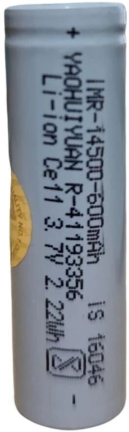 high quality Rechargeable 3.7V 600mAh Li-ion 14500 Battery-image-40