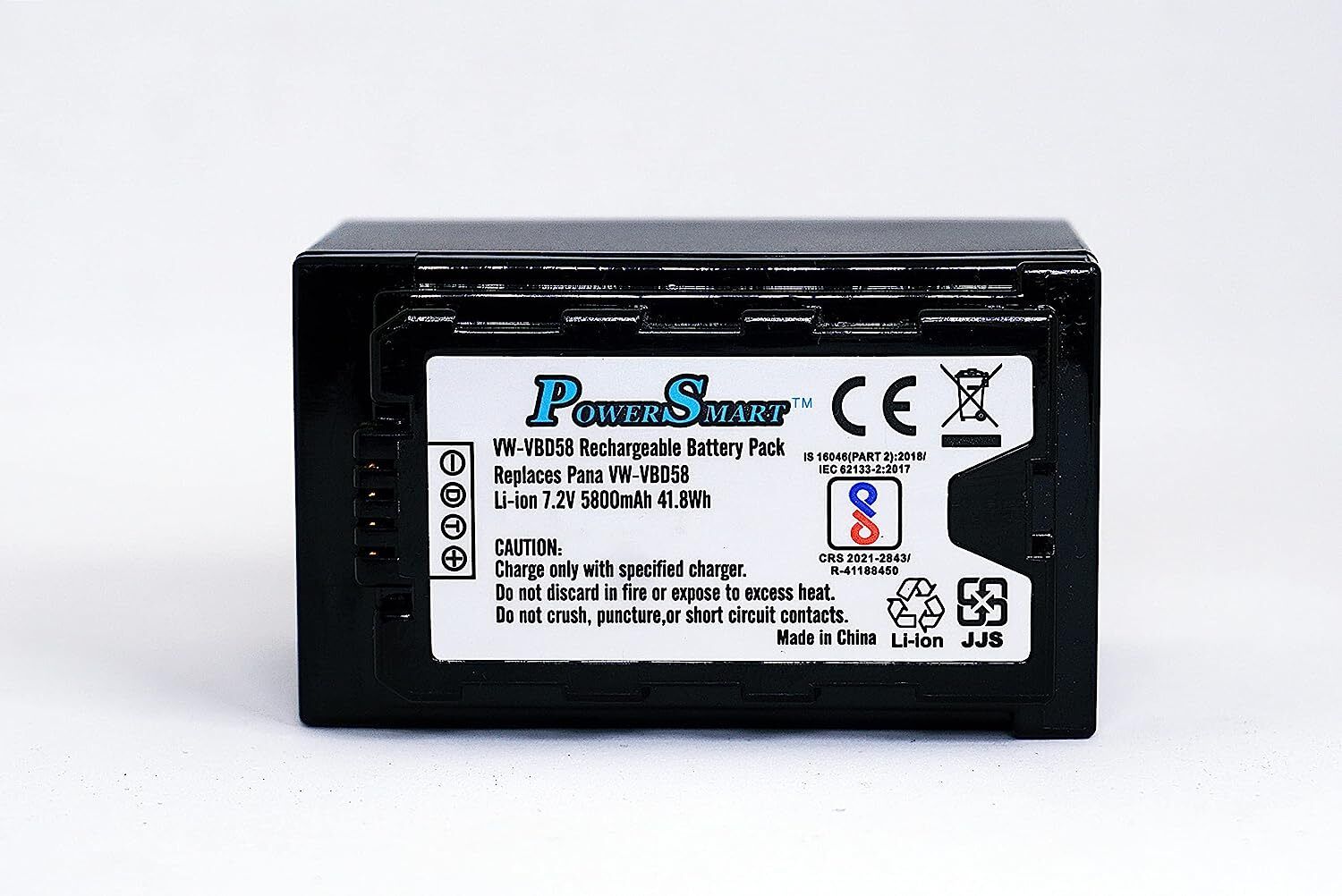 for Panasonic VW-VBD58 VW-VBD29 & Panasonic AG UX180 AG UX90 Camera Battery