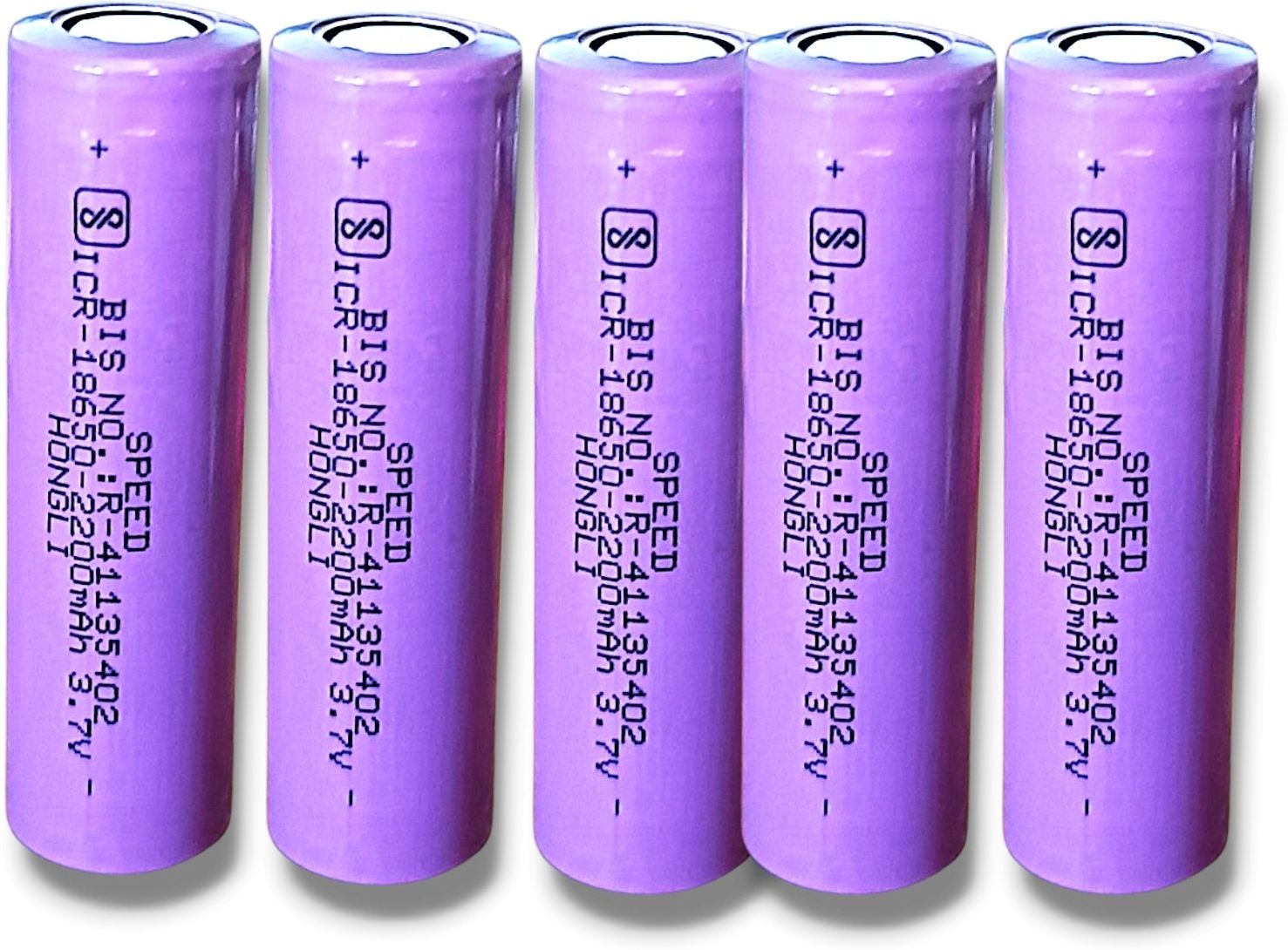 avisri (PACK of 5)3.7V 2200mAh Li-ion 18650 Rechargeable Battery-picture-28