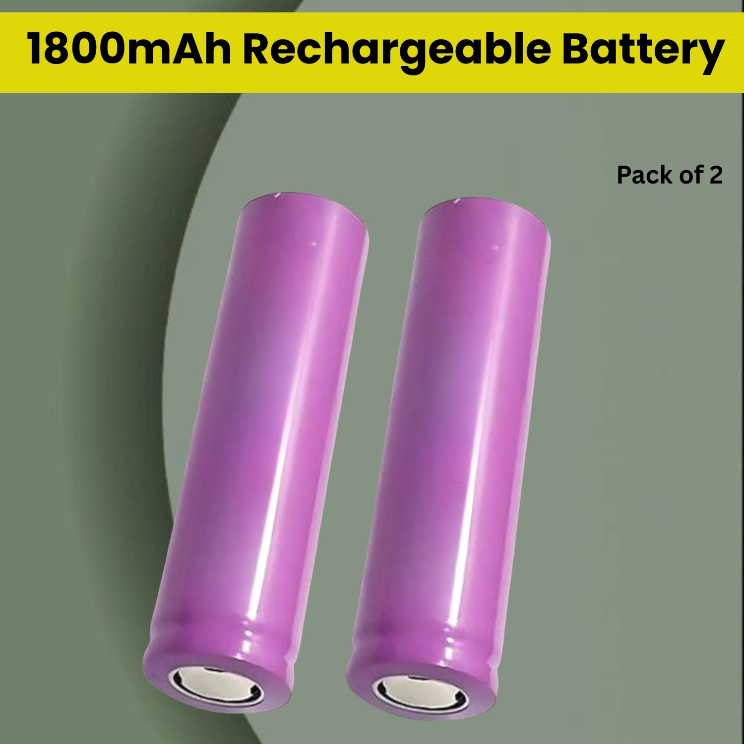 clairbell 1800mAh Rechargeable Lithium-ion , High Backup Power Cells for TorchQB1 Battery-picture-12