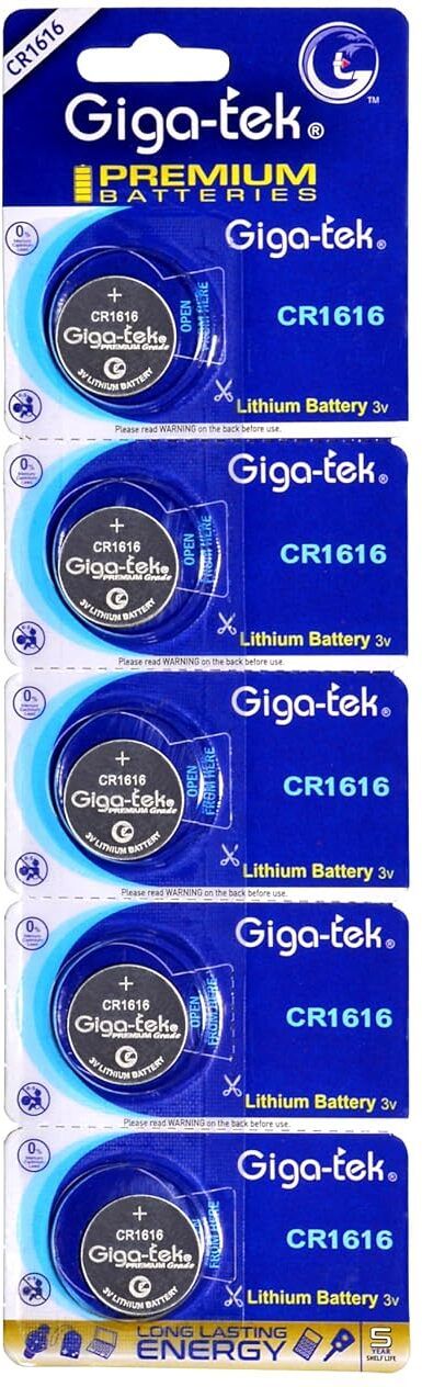 giga-tek CR2025 Coin Button Cell Mini Alkaline Pack of 20 Battery-picture-20