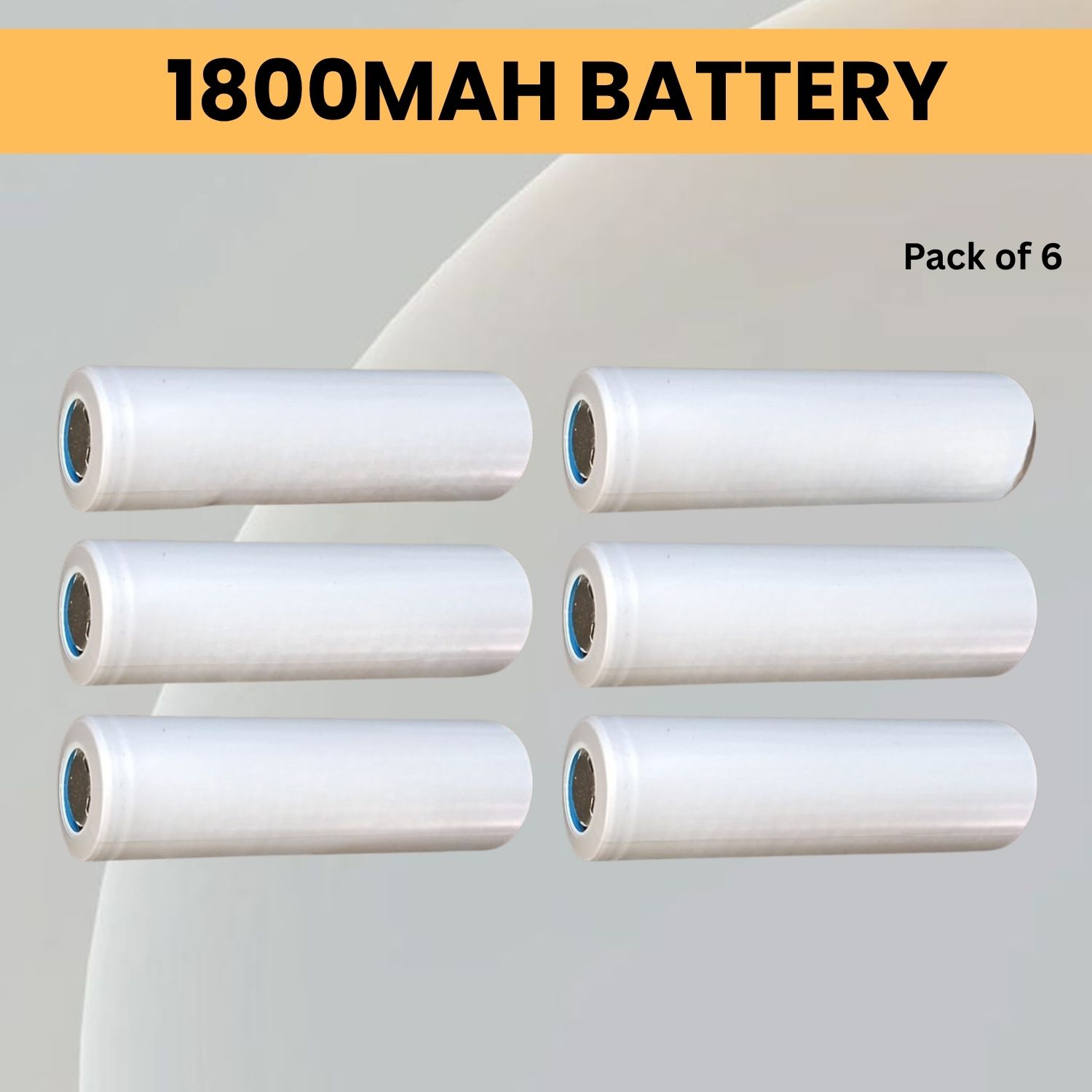 clairbell 1800mAh Rechargeable Lithium-ion , High Backup Power Cells for TorchFE228 Battery-picture-12