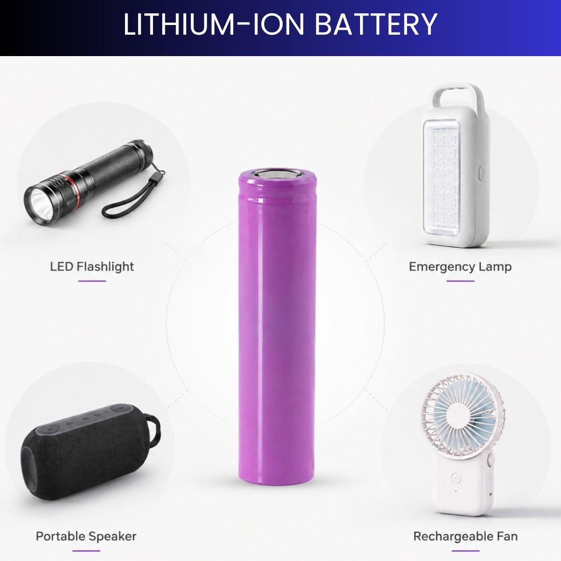 Rechargeable 1800mAh Lithium for Portable Devices Pack of 261AZ261 Battery-image-5