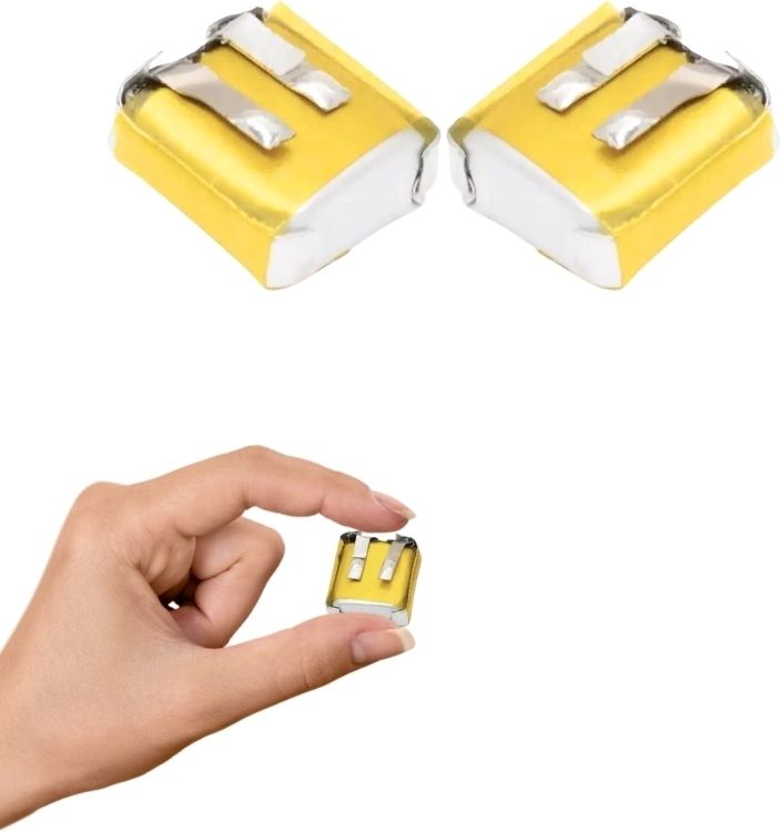 Mini 3.7V, 50mAh Rechargeable lithium polymerfor earphone, buds etc.Battery-image-22