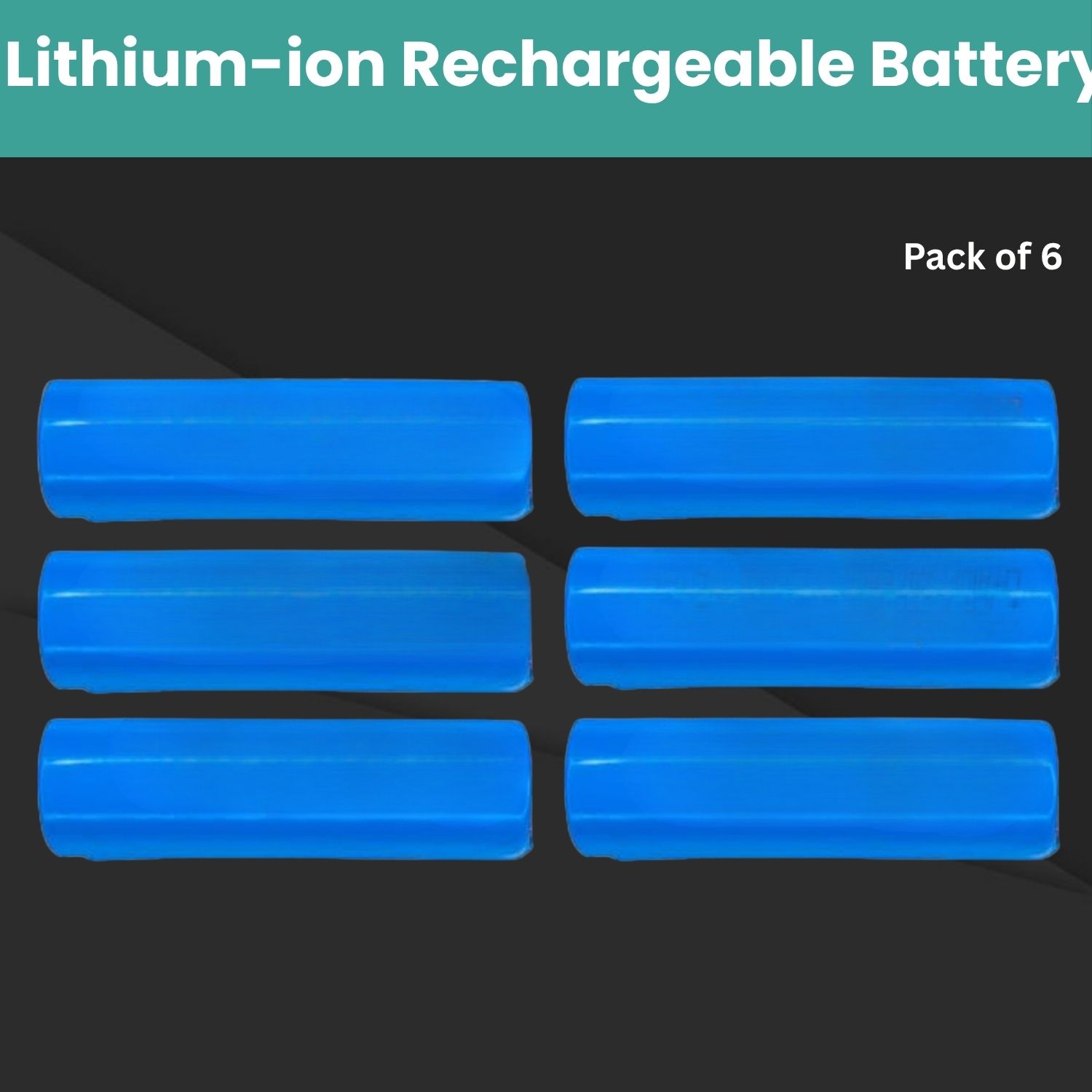 clairbell 1800mAh Rechargeable Lithium-ion , High Backup Power Cells for TorchAE185 Battery-picture-1