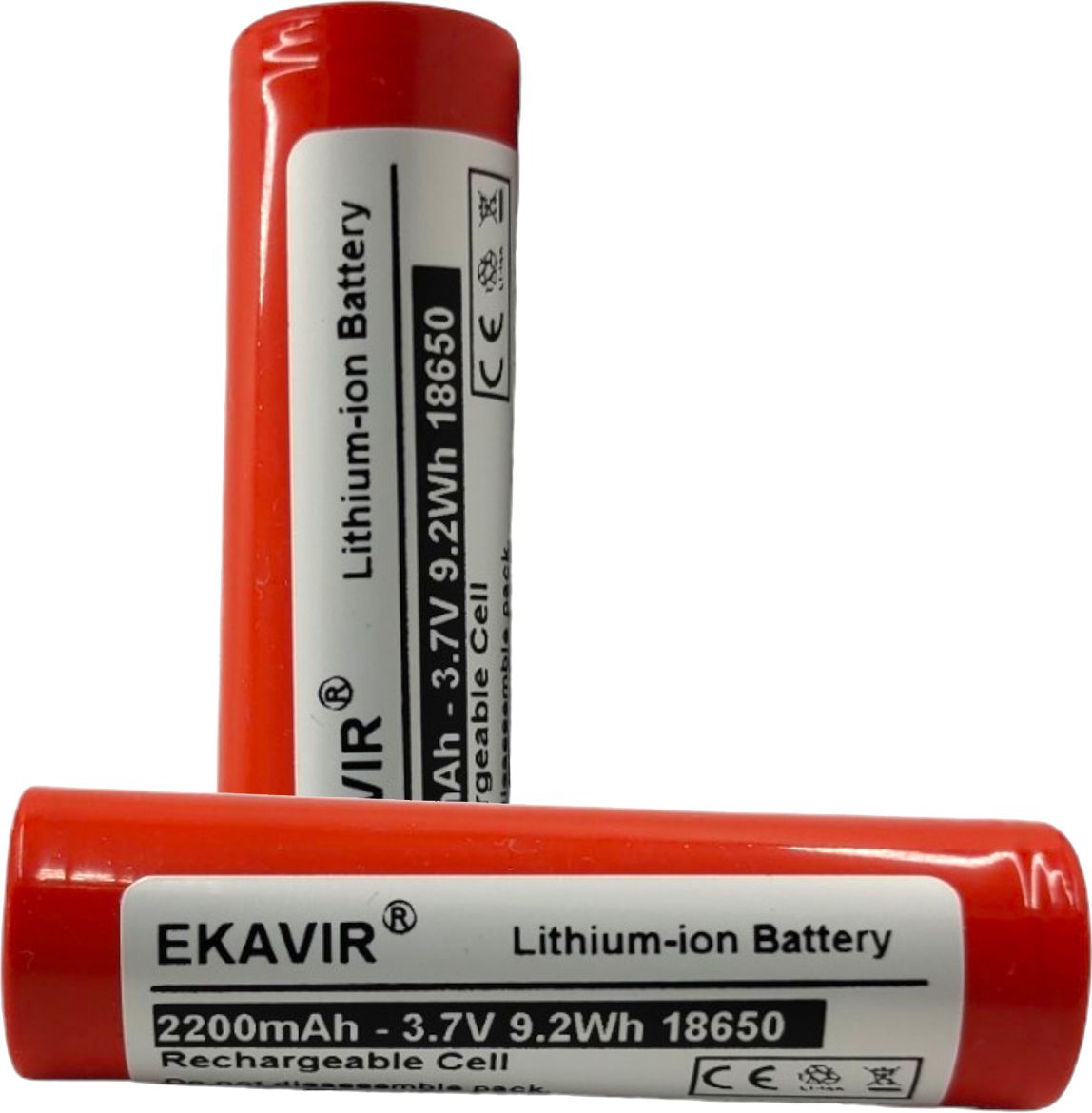 ekavir High-Capacity 18650 Li-ion : 2200mAh, 3.7V, 65X18mmBattery-picture-12