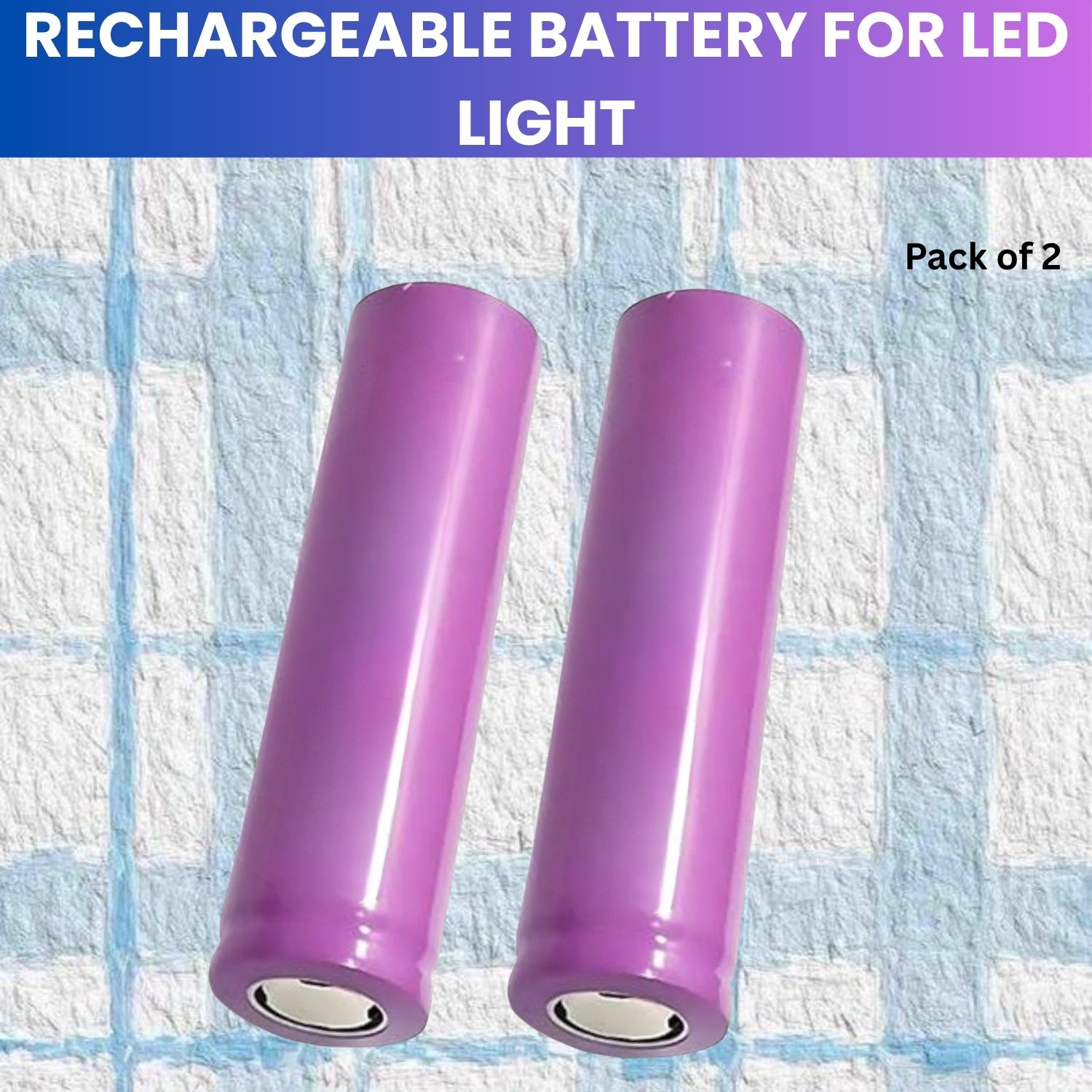 clairbell 1800mAh Rechargeable Lithium-ion , High Backup Power Cells for TorchRB49 Battery-picture-4