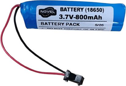 novel 3.7V 800mAh 18650 Li-ion with Wire Battery-picture-18