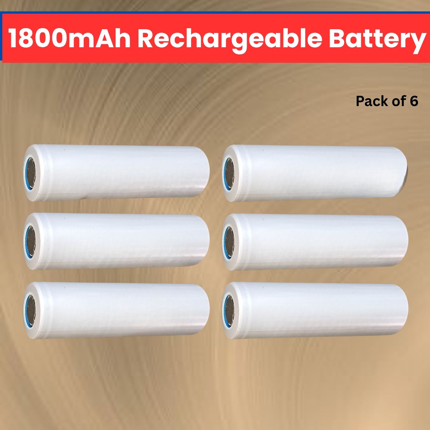 clairbell 1800mAh Rechargeable Lithium-ion , High Backup Power Cells for TorchSE234 Battery-picture-29