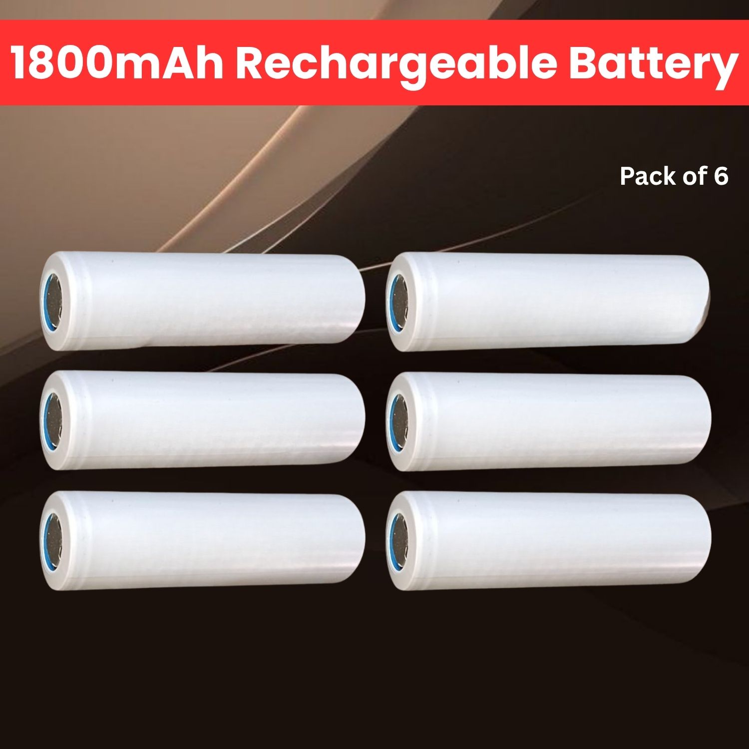 clairbell 1800mAh Rechargeable Lithium-ion , High Backup Power Cells for TorchAE485 Battery-picture-47