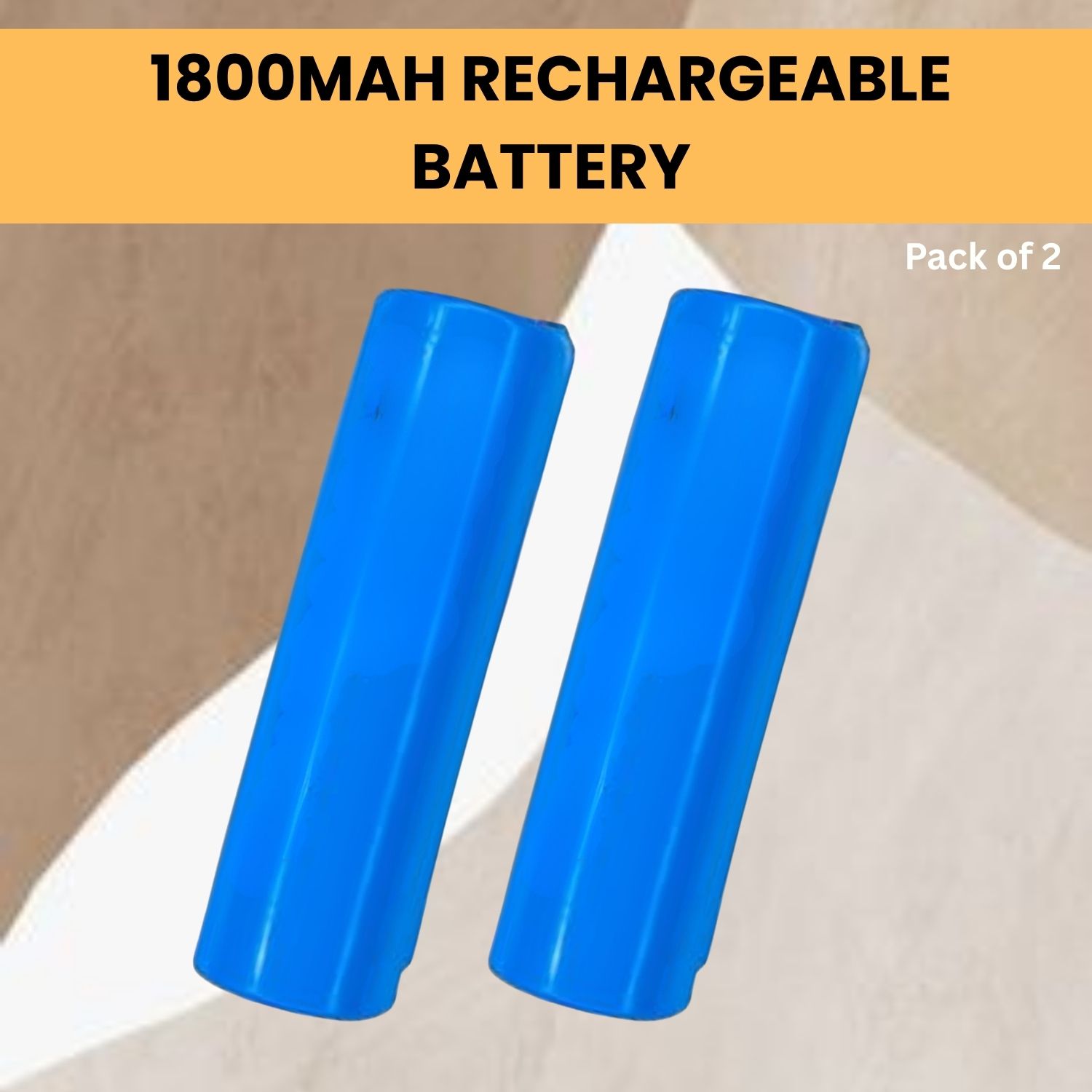 clairbell 1800mAh Rechargeable Lithium-ion , High Backup Power Cells for TorchEB33 Battery-picture-15