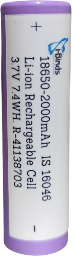 18650 cell 3.7V, 2000mAh Li-ion Rechargeable (Not AA, AAA, D, C ) Battery-image-33
