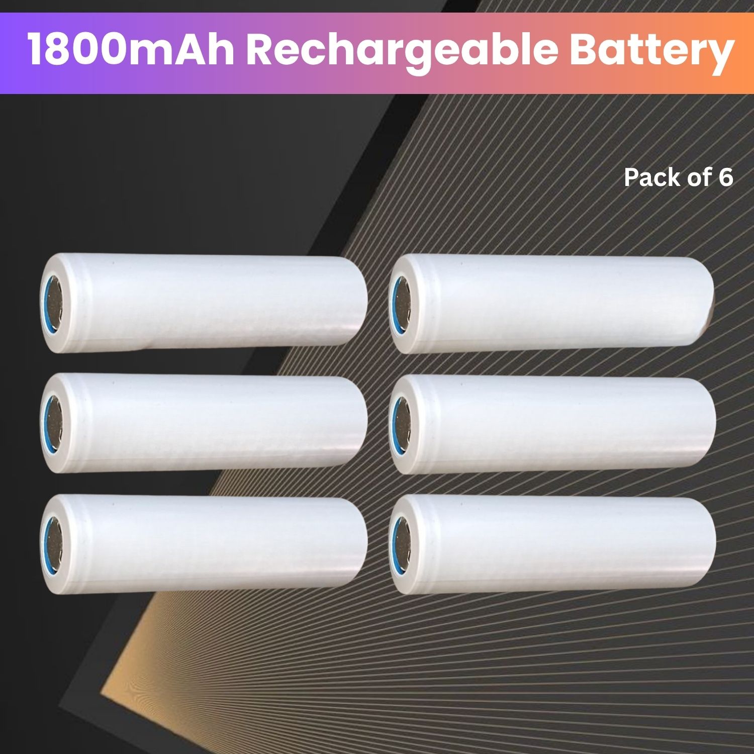 clairbell 1800mAh Rechargeable Lithium-ion , High Backup Power Cells for TorchAE449 Battery-picture-30