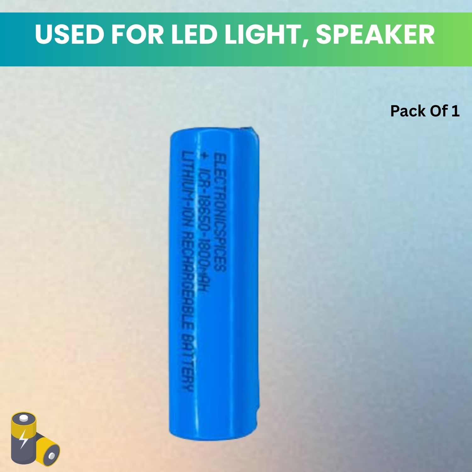 guggu Rechargeable 1800Mah Lithium-Ion Batteries For Trimmer and Student ProjectX168 Battery-picture-17