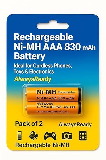 NI-MH AAA 830 mAh 1.2v Rechargable for panasonic Battery-image-43