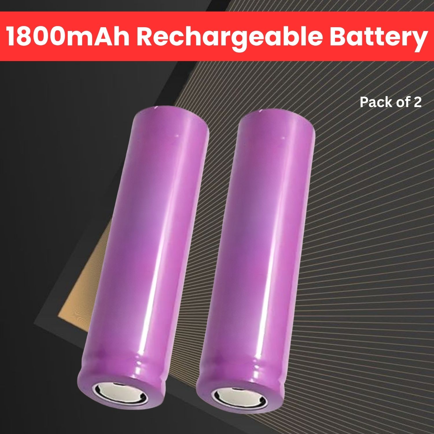 clairbell 1800mAh Rechargeable Lithium-ion , High Backup Power Cells for TorchWB487 Battery-picture-40