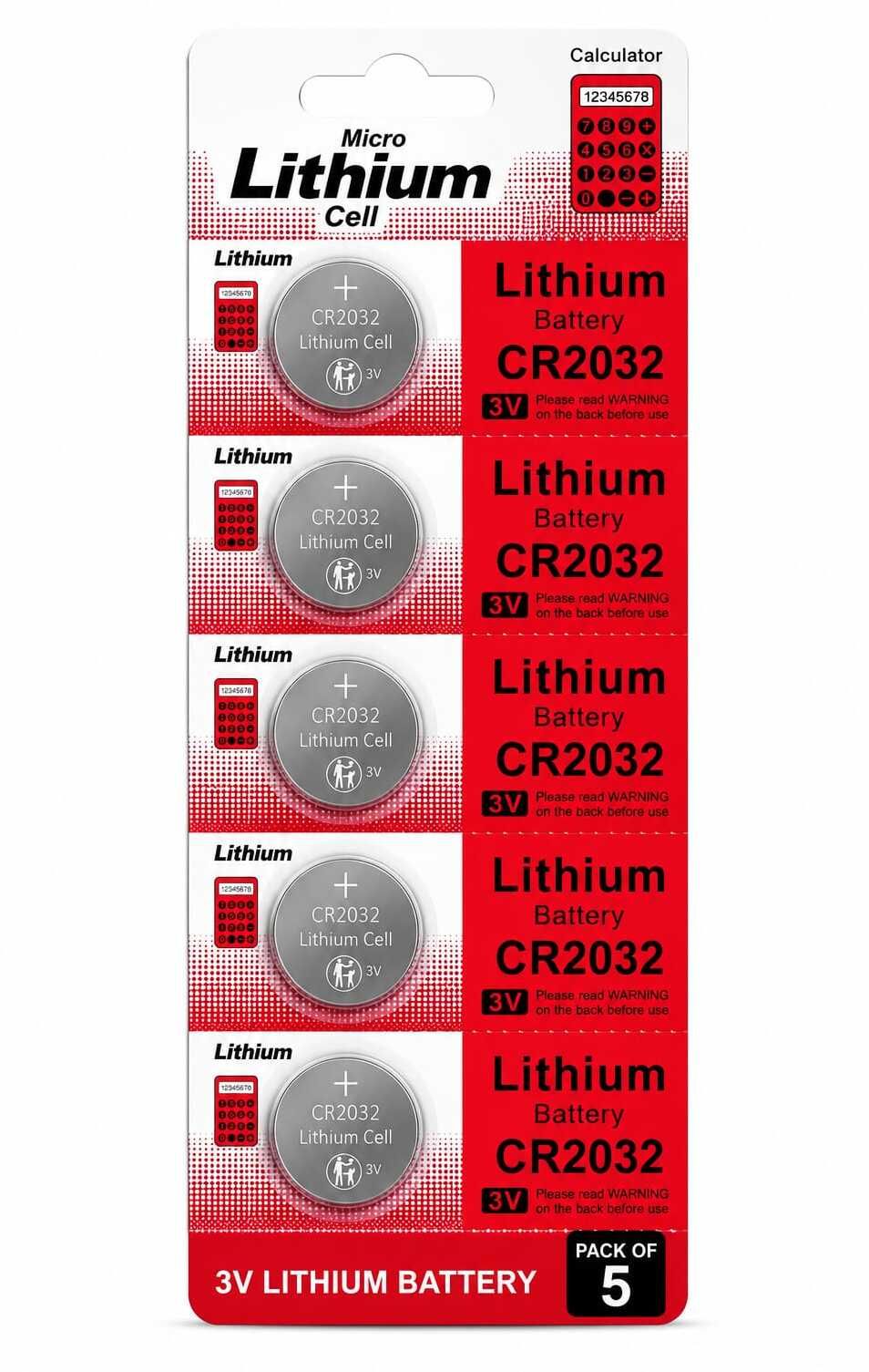wanzhow CR2032 Coin Cell 3V (Pack of 5) Battery-picture-33