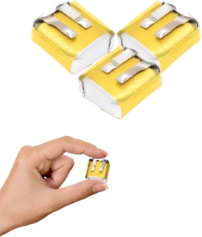 Mini 3.7V high quality 50 mAh Rechargeable Lipofor earphone, buds etc.Battery-image-46