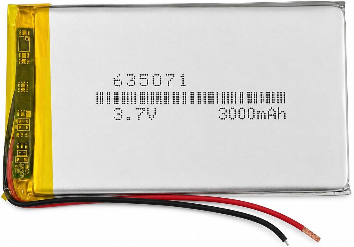 novel 3.7V 3000mAh 635017 LITHIUM POLYMER BATTERY Battery-picture-5