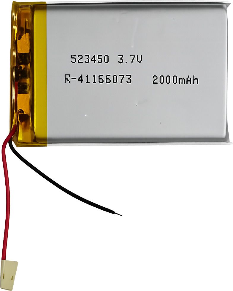 novel 3.7V 2000mAh 523450 LITHIUM POLYMER BATTERY Battery-picture-2
