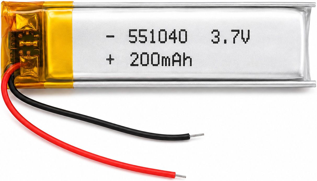 novel 3.7V 200mAh 551040 LITHIUM POLYMER BATTERY Battery-picture-30