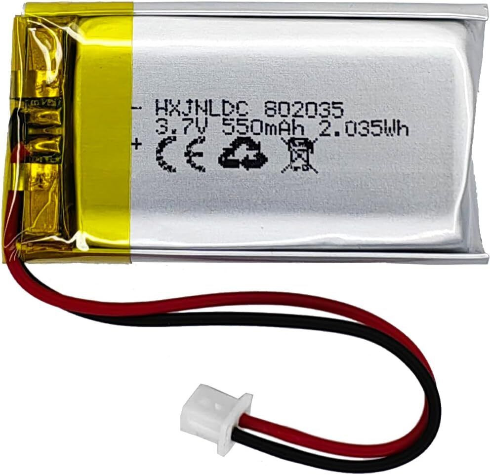 novel 3.7V 450mAh 802035 Rechargeable LiPo Battery-picture-19