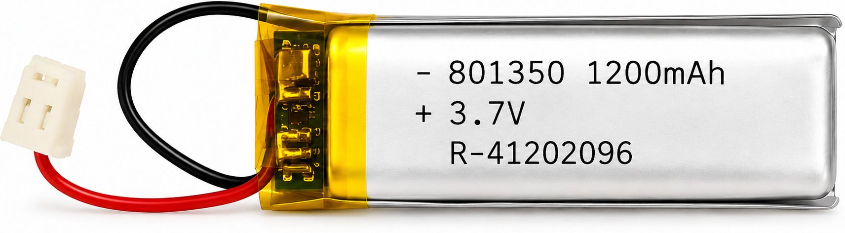 novel 3.7V 1200mAh 801350 LITHIUM POLYMER BATTERY Battery-picture-1
