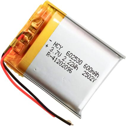 sixohms 3.7V 600mAh Rechargeable Polymer for Speakers Toys DIY Use Battery-picture-21
