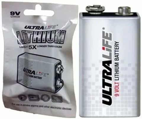 novel ULTRALIFE 9V 1200mAh Lithium Battery-picture-15