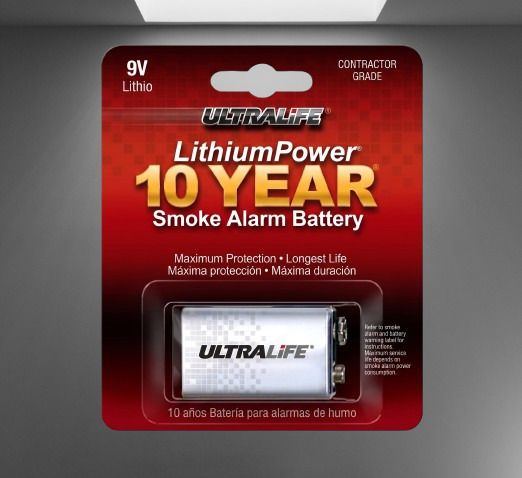 9V Lithium Power for Smoke and Carbon Monoxide Detectors – 1PC Battery-image-6
