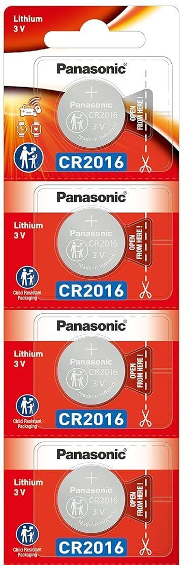 panasonic CR2016 Lithium Coin Cell 3V Long Lasting Watch ,Car Key Remote, medical Devices Battery-picture-45
