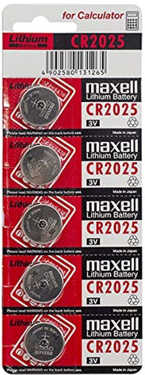maxell CR2025 lithium coin cell for digital devices Battery-picture-36