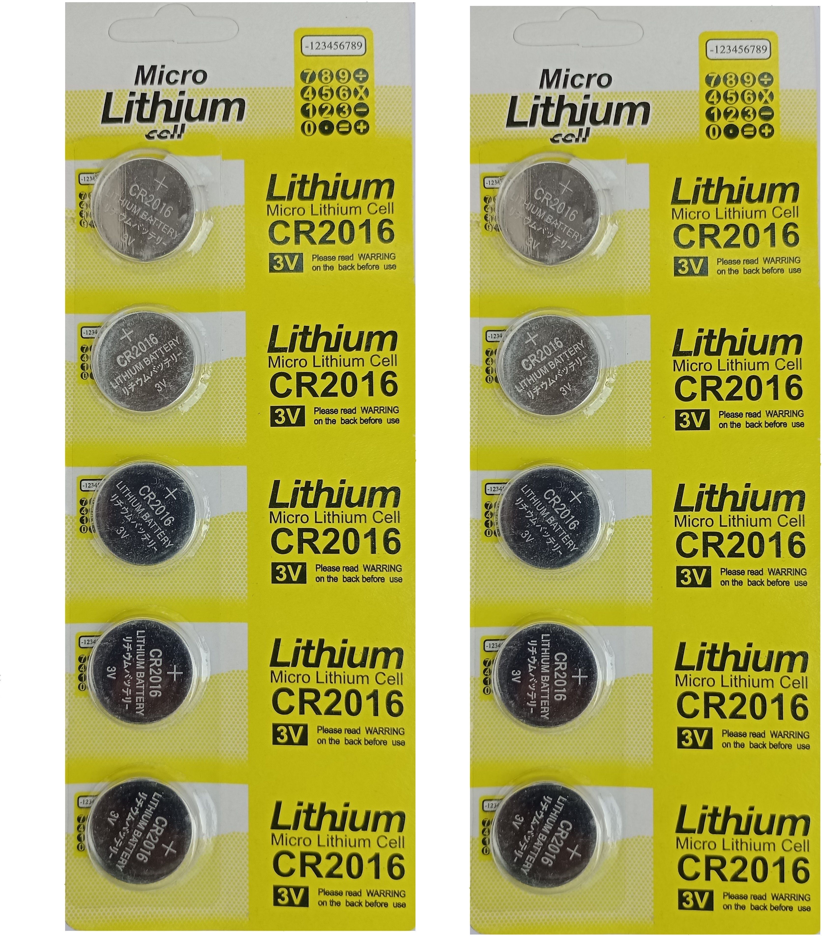 apna kanha Micro Lithium CR2016 Suitable for car key, Remotes, Toys etc.Battery-picture-20