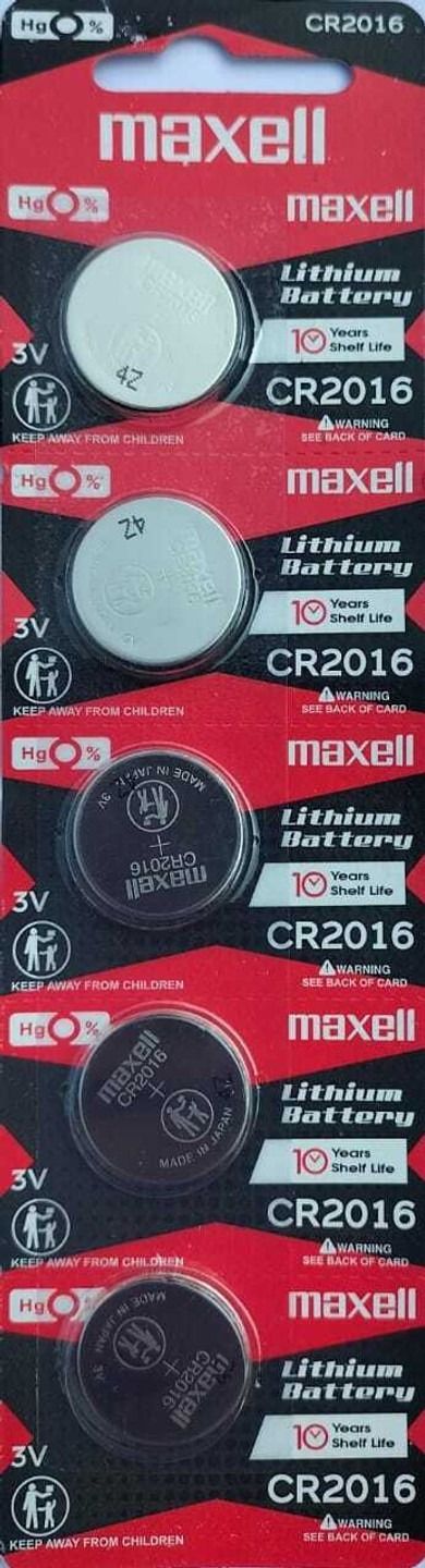 maxell CR2016 For car key , medical devices, scale Battery-picture-32