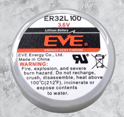 eve 3.6V ER32L100 LiSOCl₂ Long-Life Lithium Battery-picture-37