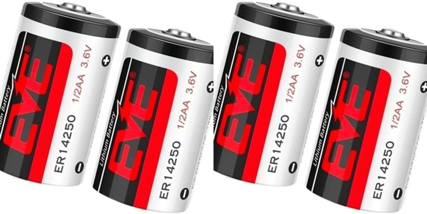 Compatible for ER14250 1/2 AA 3.6V Lithium Li SOCl2 1200 mAh Battery-image-44