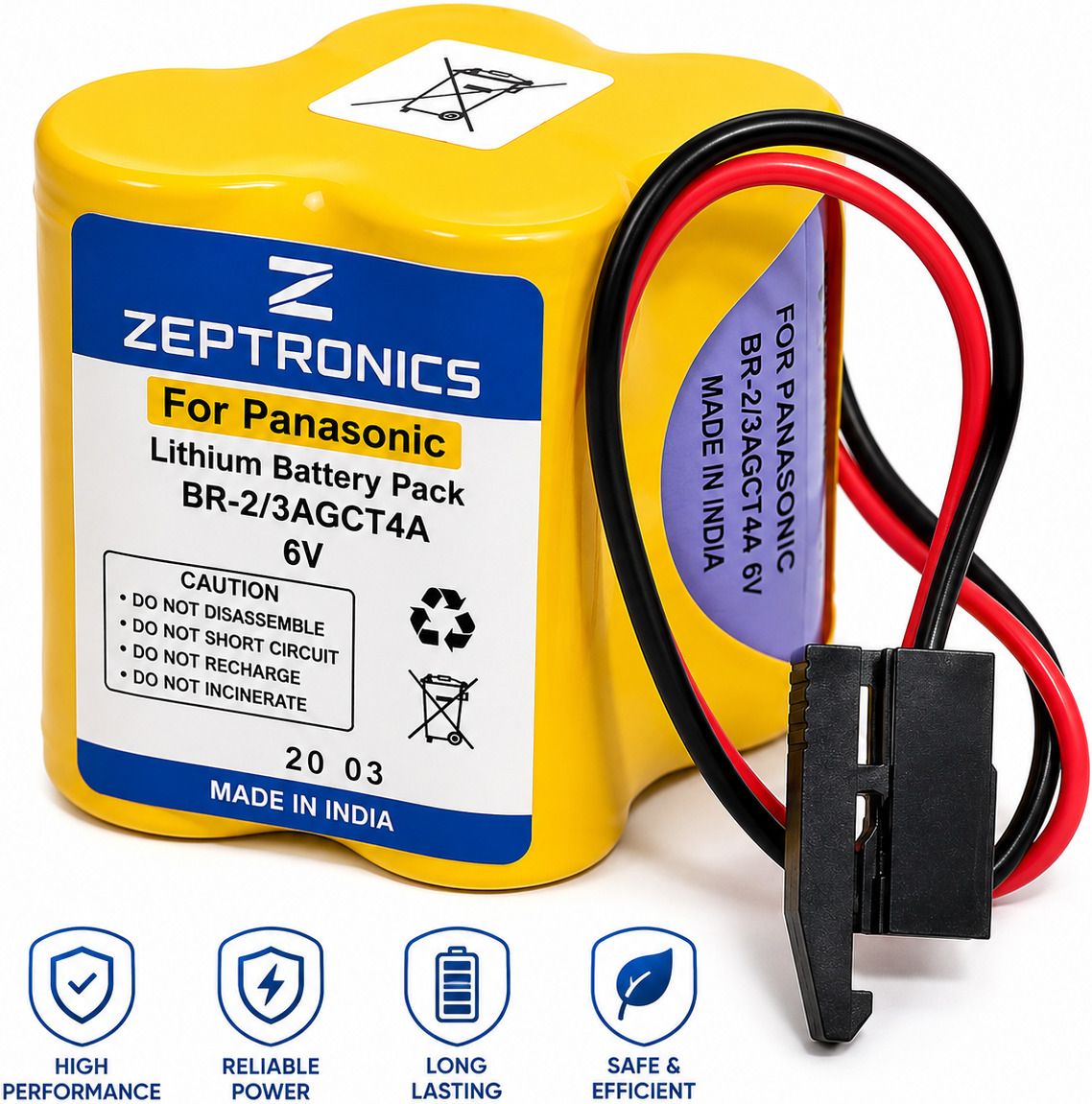 zeptronics BR-2/3AGCT4A 6V Battery-picture-34
