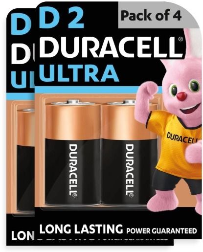 duracell Ultra D, High-Drain Devices, Flashlight, Toy, Electric Door Lock Battery-picture-41