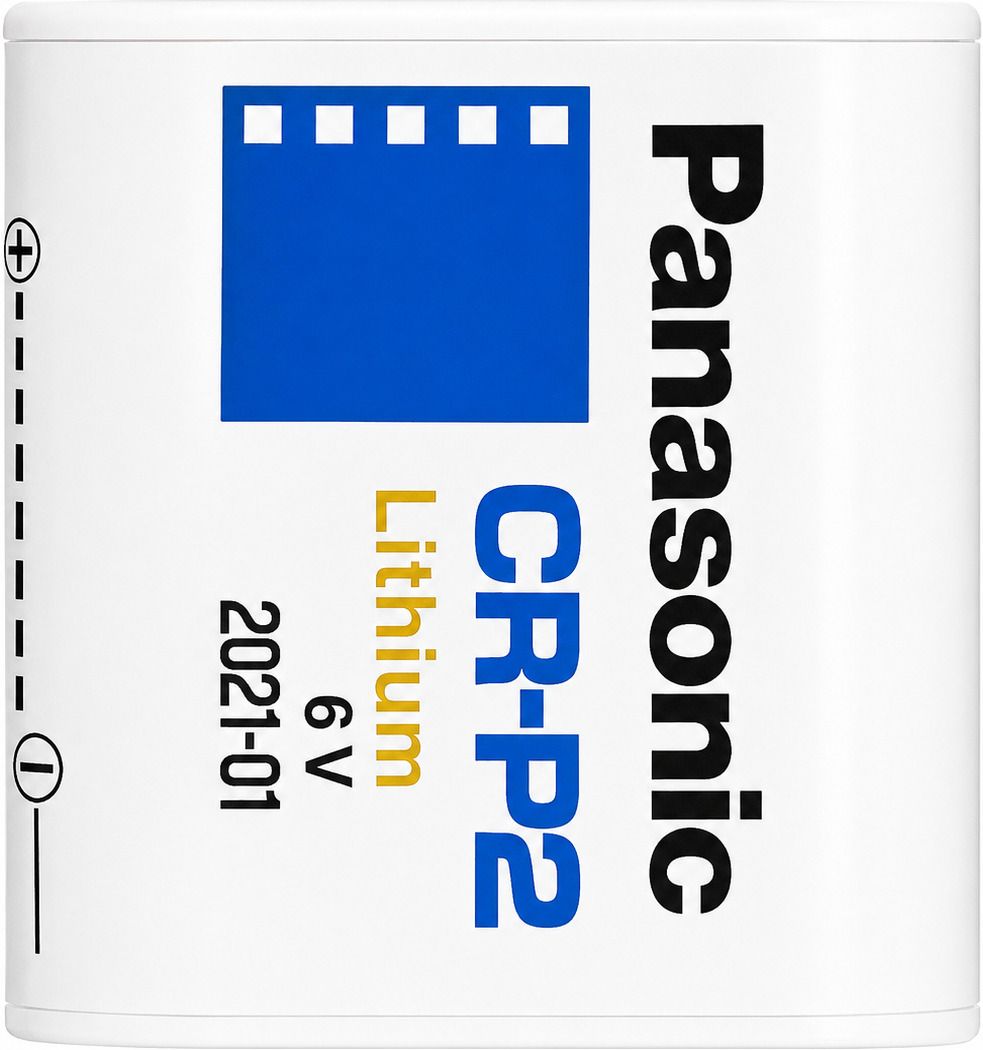 panasonic CR-P2PA/1B Photo Powers CR-P2 Lithium 1 Pack (White) Battery-picture-35