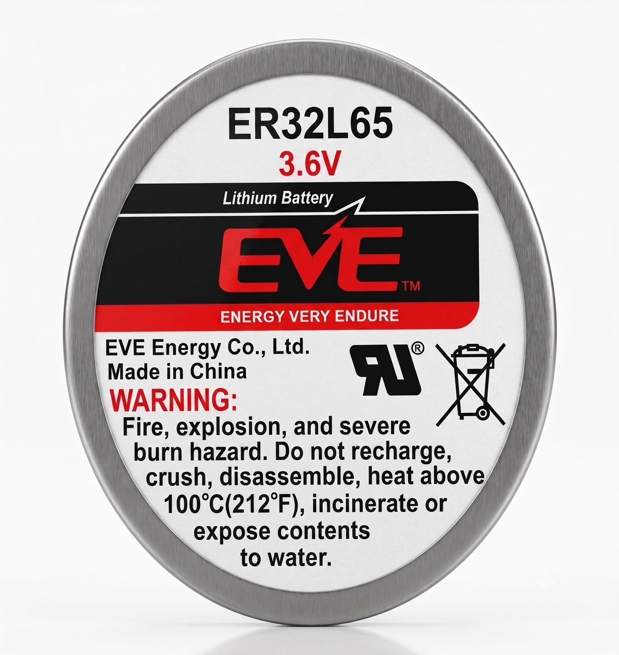 eve Compatible with ER14505 AA 3.6V Lithium Replacement Battery-picture-13
