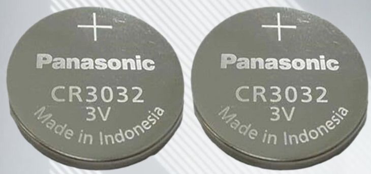 new cr 3032 lithunium 3v coin button cell [pack of 2] battery