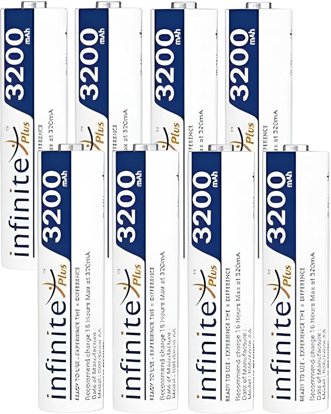 envie 3200 mAh AA x 8 Ni-MH Infinite Plus High Capacity Rechargeable Ready to Use Battery-picture-13