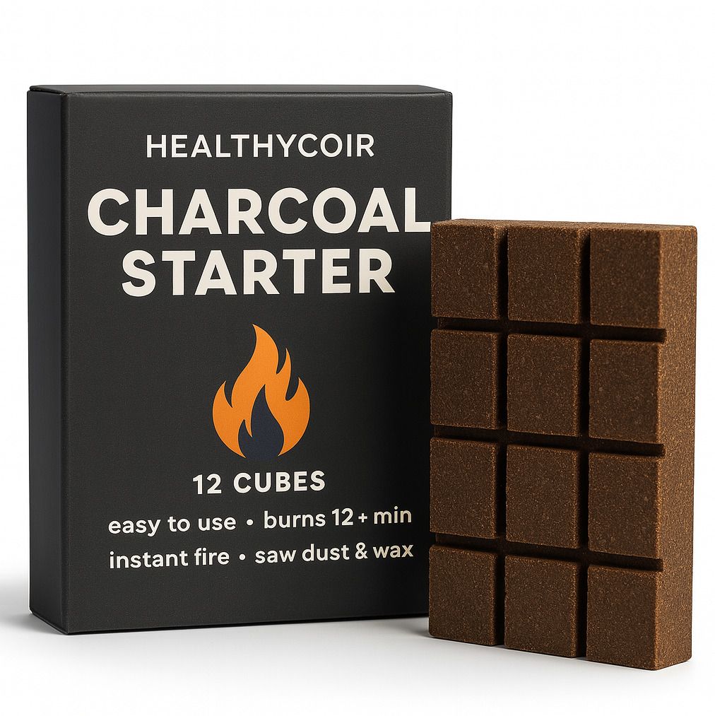 Charcoal Starter Cubes Lighter Blocks for Barbecue Charcoal Briquettes Flint Fire Starter
