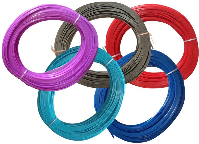 Plastic wire for basket making (Pack of 5) Multicolor Beading Wire-image-46